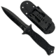 Takumitak Havoc Fixed Blade Knife, 4.75in, D2, Spear Point, G10 Handle, Black, TKF202BK