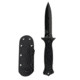 Takumitak Havoc Fixed Blade Knife, 4.75in, D2, Spear Point, G10 Handle, Black, TKF202BK
