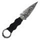 Takumitak Defender Fixed Blade Knife, 4.1in, 3cr13 Blade, Spear Point Blade, 550LB Paracord Wrapped, Black, TKF102BK-CS