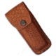 Tallen 5.25in Folding Knife Belt Sheath Leather, Brown, 5.25 inch, BHQ-62163