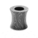 Tallen Concave Barrel Bead Damascus, Gray, One Size, BHQ-14118