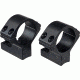 Talley 1 in Model 700-721-722-725-40X Low Ultralight Rifle Scope Rings, Black Anodize, 930700UL