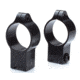 Talley 22 Anschutz Steel Rimfire Dovetail Setup Rings, 30mm, Low, Black, 30mm, 30TRL