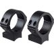 Talley 34MM Savage w/ Accutrigger Medium Rifle Scope Rings, Black Anodize, 840725