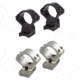 Talley Lightweight Alloy Scope Mounts for Borden/Cooper/Kimber, Black, Silver