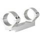 Talley S940724 Med Rings &amp; Base Set T/C Encore/Pro Hunter 1&quot; Style Silver Finish