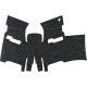 Talon Grips Firearm Grips, Black - Granulate, Fits Sig Sauer P250/P320 Compact Medium Grip Modul, 001G