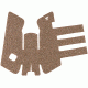 Talon Grips Firearm Grips, Moss - Rubber, Fits Glock 17, 22, 24, 31, 34, 35, 37 Previous Ge, 103M