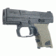 Talon Grips Firearm Grips, Moss - Rubber, Fits Walther PPS Large Backstrap, 614M