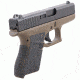 Talon Grips Fits Glock 42, Black, Granulate 108G
