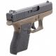 Talon Grips Fits Glock 42, Black, Granulate 108G