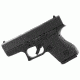 Fits Glock 43, Black, Granulate