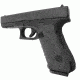 Fits Glock Gen4 17, 22, 24, 31, 34, 35, 37 w/No Backstrap, Black, Granulate