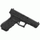 Fits Glock Previous Generations of 17, 22, 24, 31, 34, 35, 37,, Black, Rubber