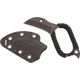 Talon Tactical Edge Knife, 4 3/4in Overall, 1 3/4in Blade, Black 1.4116 SS Construction, TALON 4.75in L SIZE