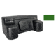 Tamarack Classic Wrap-Around Quad Trunk ATV Rear Box - Dark Green W-1303