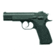 Tanfoglio Combat Pistol, 9x21 IMI, 4.45in barrel, blued finish steel frame, black rubber grip, recoil operated semi-automatic, fixed combat, 16 round magazine, TOCB9X21IMI4.451FRRMPG