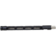 TANDEMKROSS Ruger 22 Charger .22 Long Rifle Comet Lightweight Threaded Rifle Barrel, 10.2in, 1-16 Twist, 1/2x28, Anodized, Black/Stainless, TK18N0561BWS1