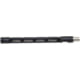 TANDEMKROSS Ruger 22 Charger .22 Long Rifle Comet Lightweight Threaded Rifle Barrel, 10.2in, 1-16 Twist, 1/2x28, Anodized, Black/Stainless, TK18N0561BWS1