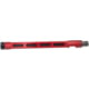 TANDEMKROSS Ruger 22 Charger .22 Long Rifle Comet Lightweight Threaded Rifle Barrel, 10.2in, 1-16 Twist, 1/2x28, Anodized, Red/Black, TK18N0561RWB1