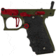 TANDEMKROSS Tandemized Ruger Mark IV and Mark IV 22/45 Cthulhu Lower, Green/Red, TK26N0461GRY1