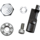 TANDEMKROSS Titan Extended Magazine Release for Ruger MKIII/IV, Silver Button/Paddle, Silver, TK24N0249SLV1