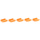 TangoDown 40 S&amp;W 9mm 357 Sig 45GAP Vickers Tactical Magazine Floor Plates, Pack of 5, Orange, TDVTMFP-001-ORN