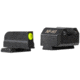 Tapco OH OSP Tritium Pistol Night Sight, Springfield Armory Hellcat OSP, Springfield Armory XD-S Mod.2 OSP, Black Rear Sight, Tritium Green Front Sight, Black, TAP22042