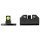 Tapco OH OSP Tritium Pistol Night Sight, Springfield Armory Hellcat OSP, Springfield Armory XD-S Mod.2 OSP, Black Rear Sight, Tritium Green Front Sight, Black, TAP22042