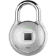 Tapplock One Plus Smart Fingerprint Padlock, Sterling Silver, 1000001