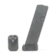 Taran Tactical Innovations Firepower Magazine Extension Base Pad, Glock 19/23, +2/3 Round, Flat Black, GBP940C-00