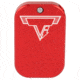 Taran Tactical Innovations Base Pad For Glock +0, 9/40 Double Stack, Red Finish