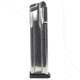 Taran Tactical Innovations Checkmate 140 Completed 9mm Luger Pistol Magazine w/ TTI 4mm Flat Black Basepad, Silver/Flat Black, 21, 2011-CM-SLVR-140-0