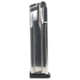 Taran Tactical Innovations Checkmate 140 Completed 9mm Luger Pistol Magazine w/ TTI 4mm Flat Black Basepad, Silver/Flat Black, 21, 2011-CM-SLVR-140-0
