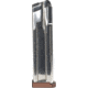 Taran Tactical Innovations Checkmate 140 Completed 9mm Luger Pistol Magazine w/ TTI 4mm Flat Black Basepad, Silver/Coyote Bronze, 21, 2011-CM-SLVR-140-6