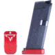 Taran Tactical Innovations Firepower Base Pad for Glock 42, 1 Round, Red, 1, GBP380-003