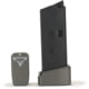 Taran Tactical Innovations Base Pad for Glock 43 Magazine, Titanium Gray, 2, GBP9-05
