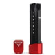 Taran Tactical Innovations Firepower Base Pad for Smith&amp;Wesson, 6 Round, Red, 6, MPB940-03
