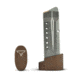 Taran Tactical Innovations Firepower Magazine Extension Base Pad, Smith &amp; Wesson M&amp;P Shield 9/40, +1/2 Round, Coyote Bronze, MPSB940-06
