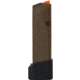 Taran Tactical Innovations OEM Completed Magazine, Glok 19 9mm, 15 Round, FDE/Flat Black, 15, TTI-G19CM-FDE-00