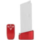 Taran Tactical Innovations Base Pad for Glock 43 Magazine, Red, 2, GBP9-03
