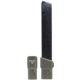 Taran Tactical Innovations Ultralight Base Pad for Glock PPC, 10 Round, Titanium Gray, 10, GBP9XL-5