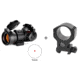 Tasco Propoint Red Dot Sight - 1x32mm, 5 MOA w/ Burris Xtreme Tactical Picatinny Rail 30mm Extra High 1in Rifle Scope Ring