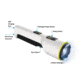 TASER Strikelight 2 Taser, White, 100065