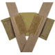 Tasmanian Tiger Warrior Belt MKIII, Coyote, Large, TT-7655-346-L