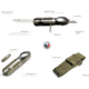 TB Outdoor French Army Camp Knife Black