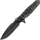 TB Outdoor Survival Fixed Blade Black TBO009