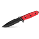 TB Outdoor Survival Fixed Blade Red