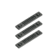 Tdi Arms Stitch-S M-Lok Rail Cover, Short, Set of 3, Black, 028672550746
