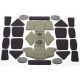 Team Wendy EPIC Helmet Liner System, Foliage Green, Medium/Large 03-12